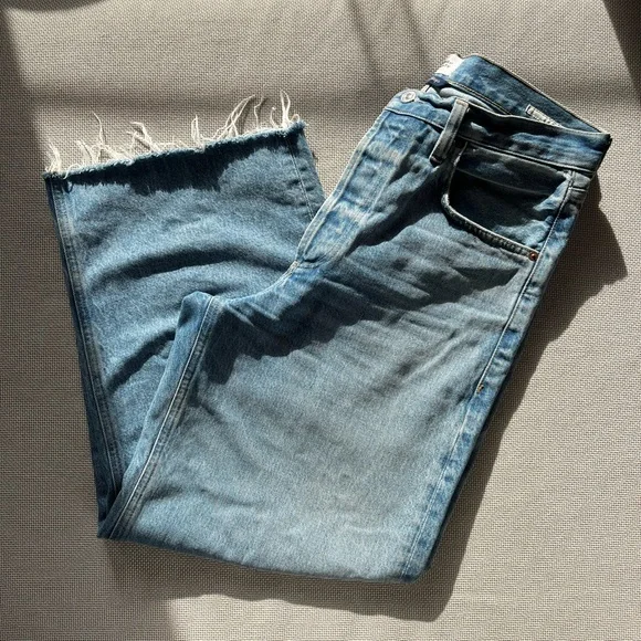 Citizens of Humanity Ayla Raw Hem Crop - Picture 5 of 10